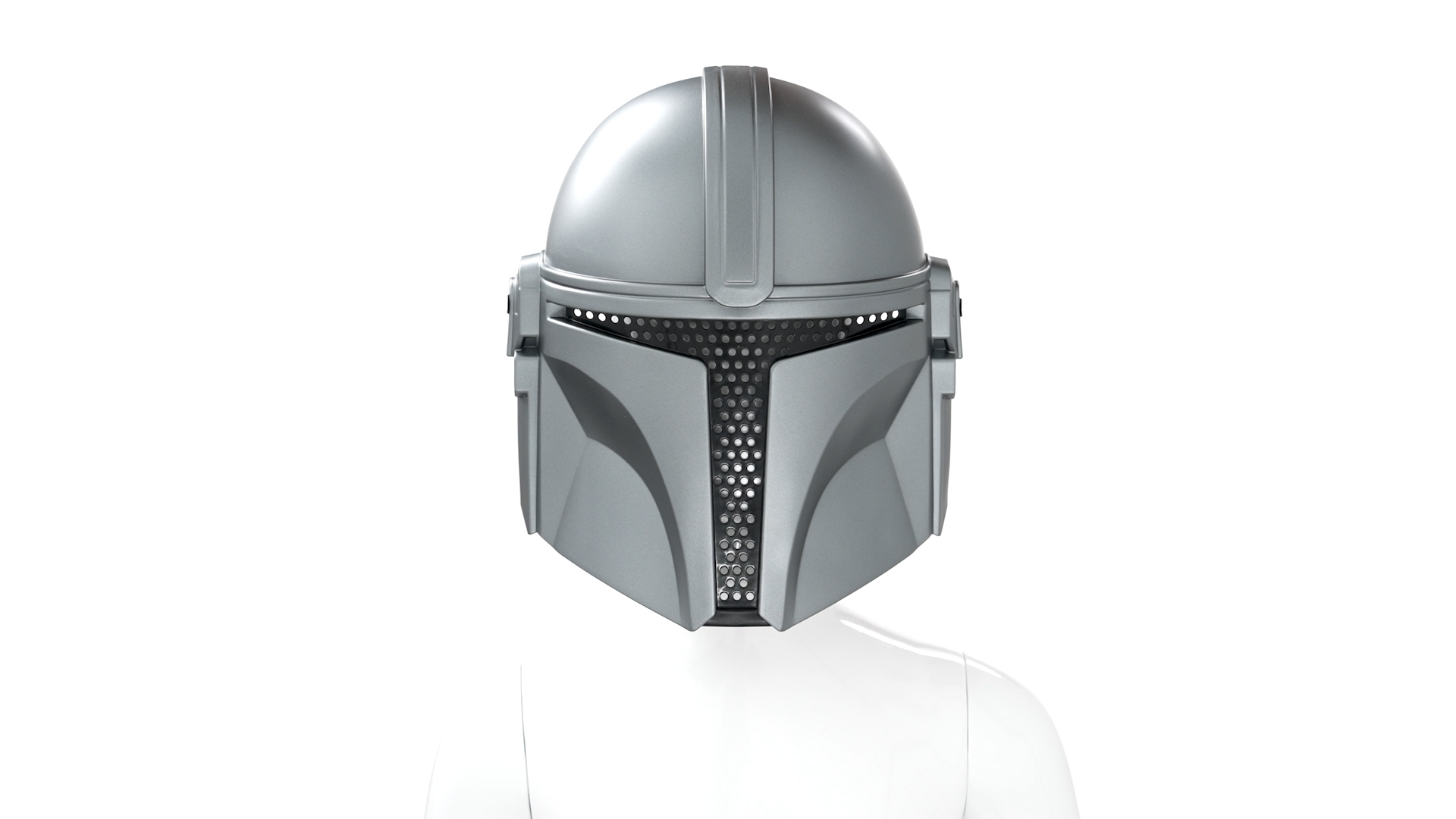 JWC1180 Mandalorian Adult Half Mask 360 Rotation